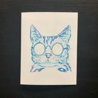 Cat Glasses Card