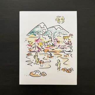 Desert Escape Card
